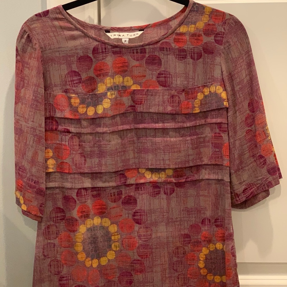 Trina Turk silk blouse